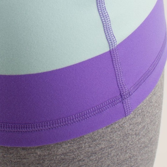 Lululemon Power Y Tank *Luon Light - Bold Stripe Power Purple - Picture 6 of 10